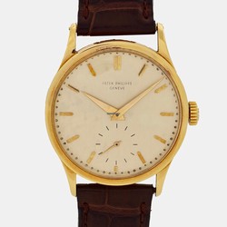 Patek Philippe Calatrava Manual winding Yellow gold 570J