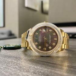 Rolex Datejust 31 Mens watch Unisex Yellow gold Automatic 278278
