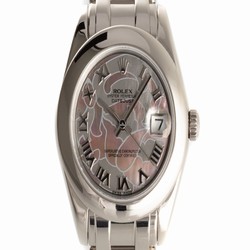 Rolex Lady-Datejust Pearlmaster Womens watch White gold Automatic 81209