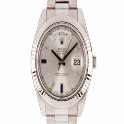 Rolex Day-Date II Mens watch Unisex White gold Automatic 218349