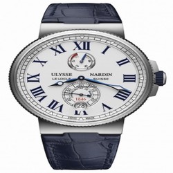 Ulysse Nardin Marine Chronometer Manufacture Mens watch Unisex Automatic Steel 1183-122 40