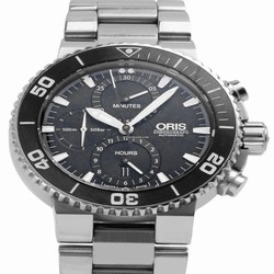 Oris Aquis Chronograph Mens watch Unisex Automatic Steel 01 774 7655 4154-07 8 26 01PEB