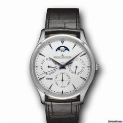 Jaeger-LeCoultre Master Ultra Thin Perpetual Mens watch Unisex Automatic White gold Q1303520
