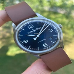 Bell & Ross BR V1 Mens watch Unisex Automatic Steel BRV192-BLU-ST SCA