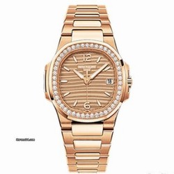 Patek Philippe Nautilus Womens watch Quartz Rose gold 7010 1R-012