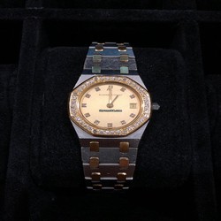 Audemars Piguet Royal Oak Lady Womens watch Quartz Gold Steel 66270SA