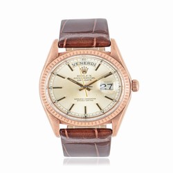 Rolex Day-Date 36 Mens watch Unisex Rose gold Automatic 1803