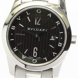 Bulgari Mens watch Unisex Quartz Steel ST30S