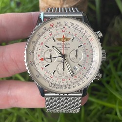 Breitling Navitimer GMT Mens watch Unisex Automatic Steel AB044121.G783.443A