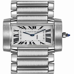 Cartier Tank Francaise Quartz Steel WSTA0005