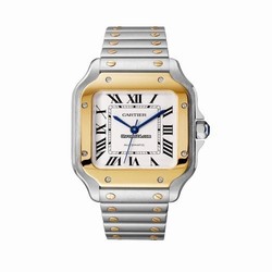 Cartier Santos Mens watch Unisex Automatic Steel W2SA0016