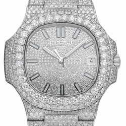 Patek Philippe Nautilus Mens watch Unisex Automatic White gold 5711G