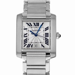 Cartier Tank Francaise Mens watch Unisex Automatic Steel W51002Q3  2302
