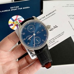 IWC Mens watch Unisex Manual winding Steel IW515301