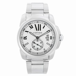 Cartier Calibre de Cartier Mens watch Unisex Automatic Steel W7100015 3389
