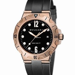 Bulgari Diagono Mens watch Unisex Automatic Rose gold 102326 DPP41BGVSD