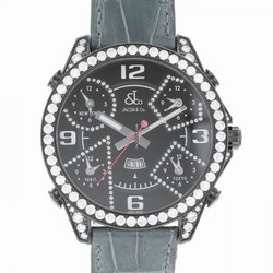 Jacob & Co. Five Time Zone Quartz Steel JC-2BCDADC