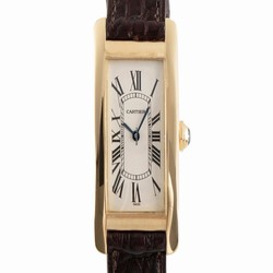 Cartier Tank Americaine Mens watch Unisex Quartz Yellow gold 1720