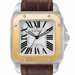 Cartier Santos 100 Mens watch Unisex Automatic Steel W20072X7