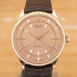Rolex Cellini Time Mens watch Unisex Rose gold Automatic 50705RBR