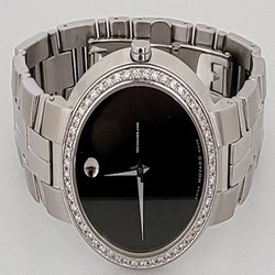Movado Museum Mens watch Unisex Quartz Steel 84 E7 1851