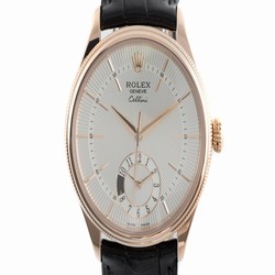 Rolex Cellini Dual Time Mens watch Unisex Red gold Automatic 50525