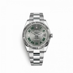 Rolex Datejust 41 Mens watch Unisex Gold Steel Automatic 1263340021