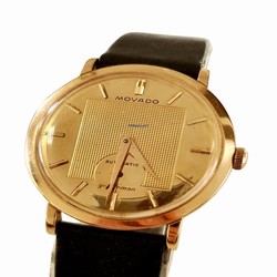 Movado Mens watch Unisex Automatic Rose gold R8483