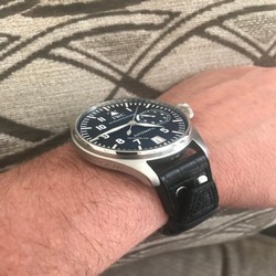 IWC Big Pilot Mens watch Unisex Automatic Platinum IW5002