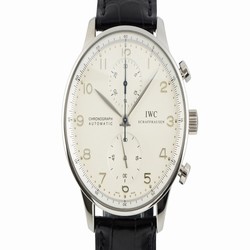 IWC Portuguese Chronograph Mens watch Unisex Automatic White gold 3714