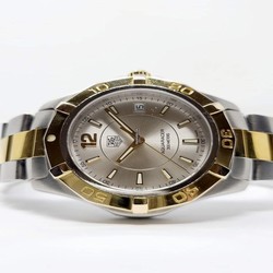 TAG Heuer Aquaracer 300M Mens watch Unisex Quartz Gold Steel WAF1120