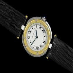 Cartier Womens watch Quartz Gold Steel 8307