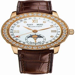 Blancpain Leman Moonphase Womens watch Rose gold 2360-2991A-55