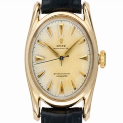 Rolex Oyster Perpetual 34 Mens watch Unisex Yellow gold Automatic 6090