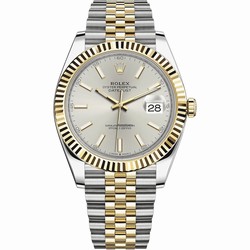 Rolex Datejust 41 Mens watch Unisex Gold Steel Automatic 126333-0002
