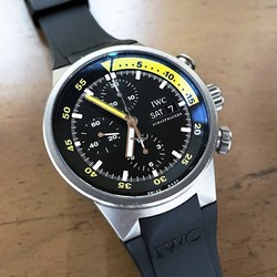 IWC Aquatimer Chronograph Mens watch Unisex Automatic Titanium IW3719