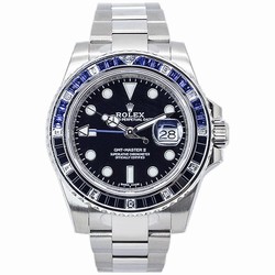 Rolex GMT-Master II Mens watch Unisex White gold Automatic 116749SABLNR