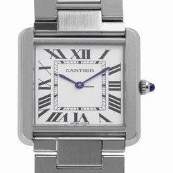 Cartier Tank Solo Mens watch Unisex Quartz Steel W5200014 3169