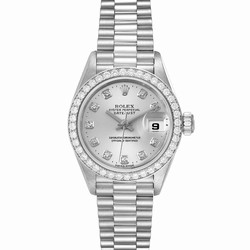 Rolex Lady-Datejust Womens watch Platinum Automatic 69136