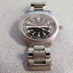 Hamilton Khaki Field Mens watch Unisex Manual winding Steel H69439131