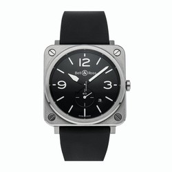 Bell & Ross BR S Mens watch Unisex Quartz Steel BRS-BLC-ST