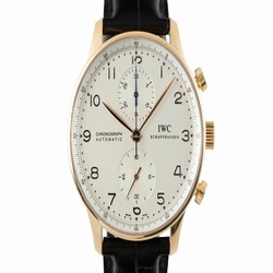 IWC Portuguese Chronograph Mens watch Unisex Automatic Red gold IW3714-02