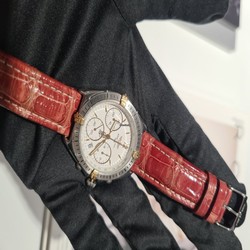 Breitling Mens watch Unisex Quartz Gold Steel B55045