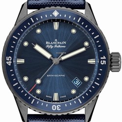 Blancpain Fifty Fathoms Bathyscaphe Mens watch Unisex Automatic Ceramic 5000-0240-052A