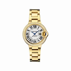 Cartier Ballon Bleu 36mm Womens watch Automatic Yellow gold we900451