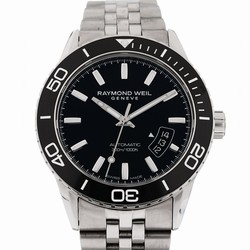 Raymond Weil Freelancer Mens watch Unisex Automatic Steel NUMBER 2760-ST1-20001