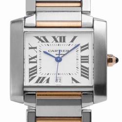 Cartier Tank Francaise Mens watch Unisex Automatic Gold Steel W51005Q4 2302