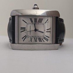 Cartier Tank Americaine Mens watch Unisex Automatic Steel WSTA0018