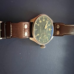 IWC Big Pilot Mens watch Unisex Automatic Titanium IW501004