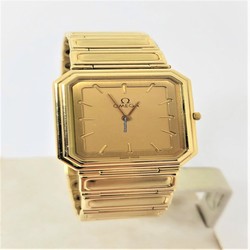 Omega Mens watch Unisex Quartz Yellow gold 1378
